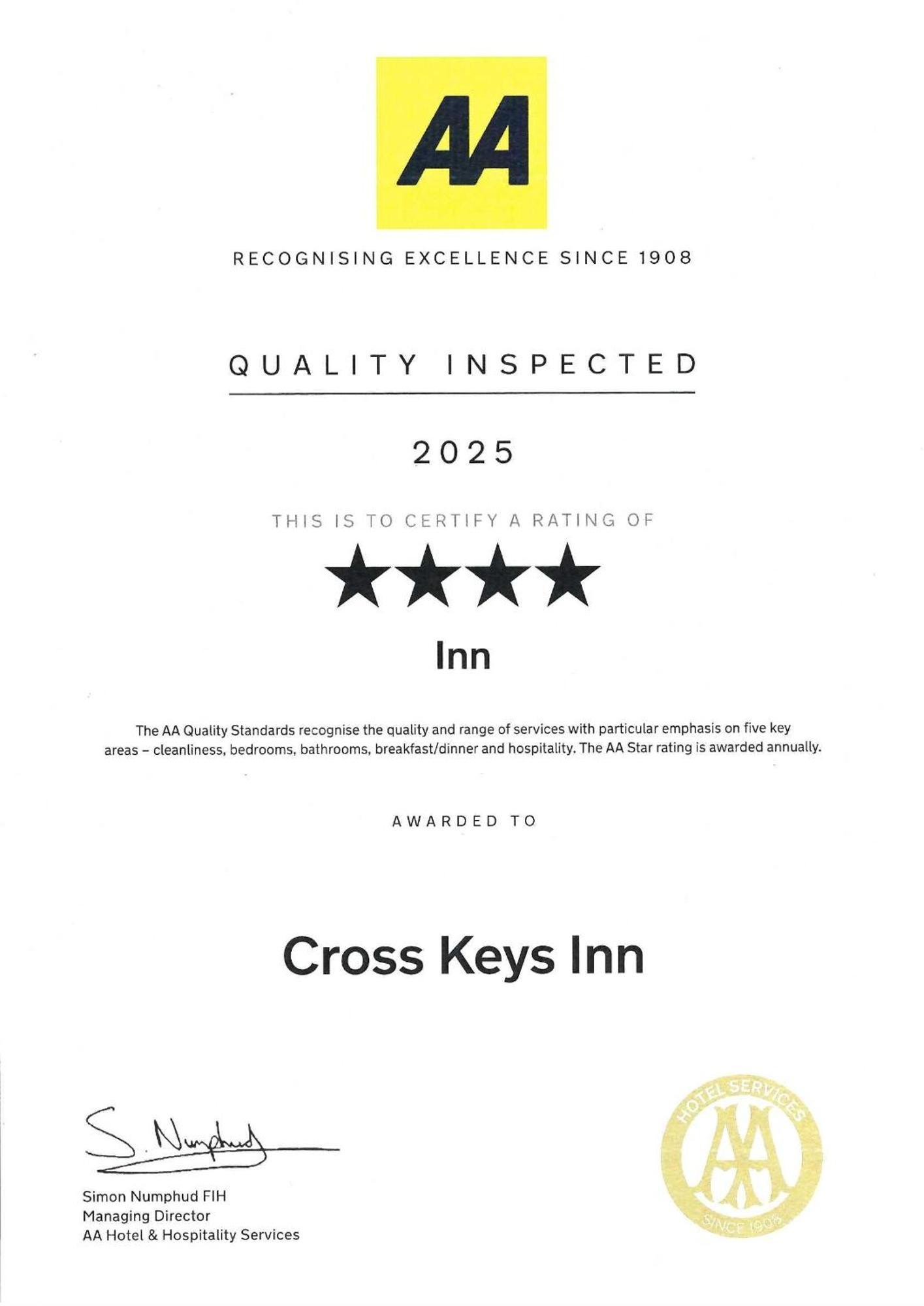 Cross Keys Inn Lydford-on-Fosse Екстер'єр фото